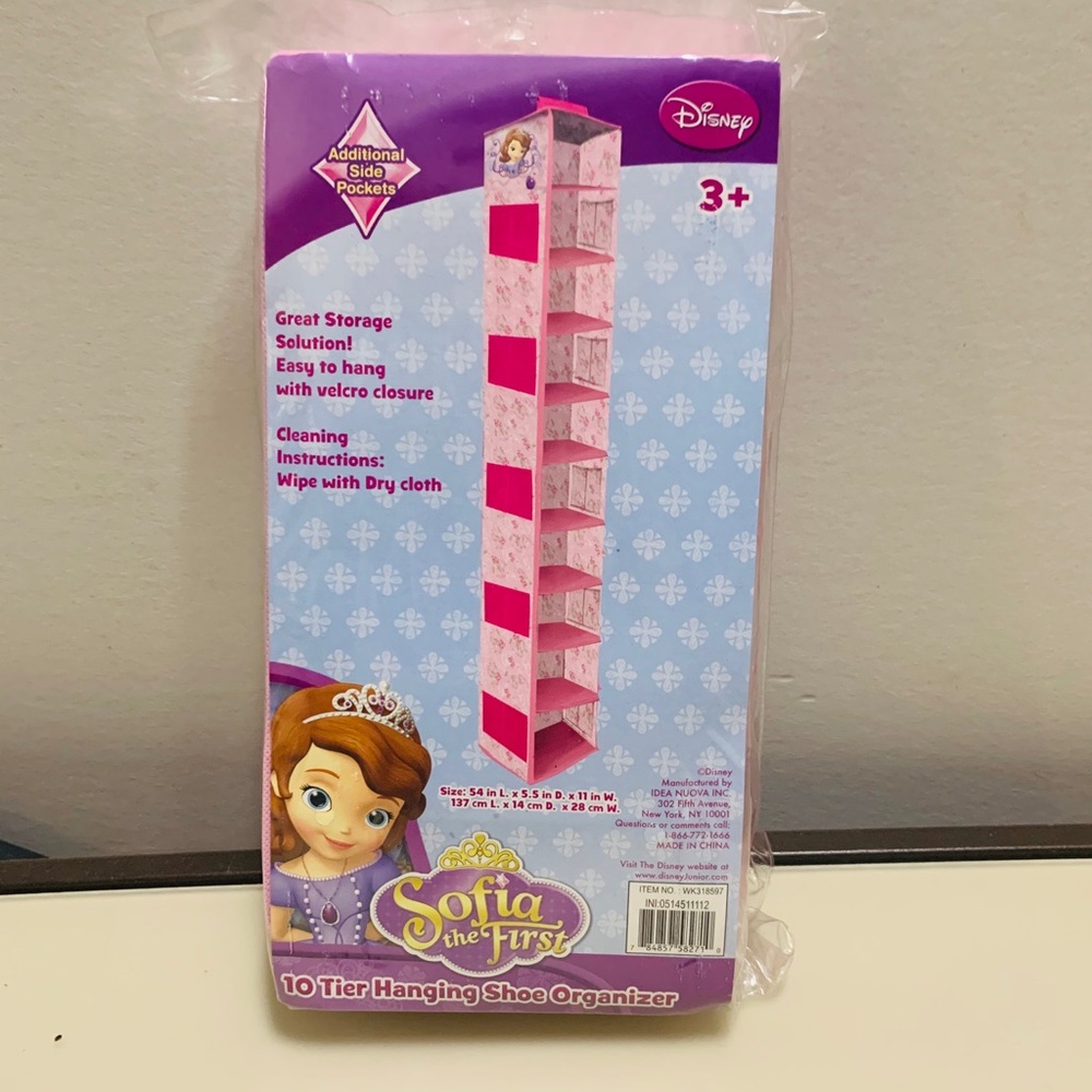 Disney Sofia Closet Organizer